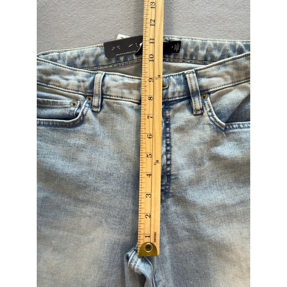 NWT Lauren Ralph Lauren Women's Curvy Mid-Rise Skinny Leg Jeans Size 6 - Picture 10 of 10